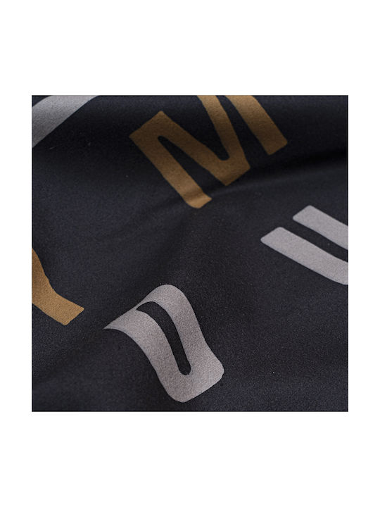 Gym Towel Art 2205 50x90 Black Gray Beauty Home