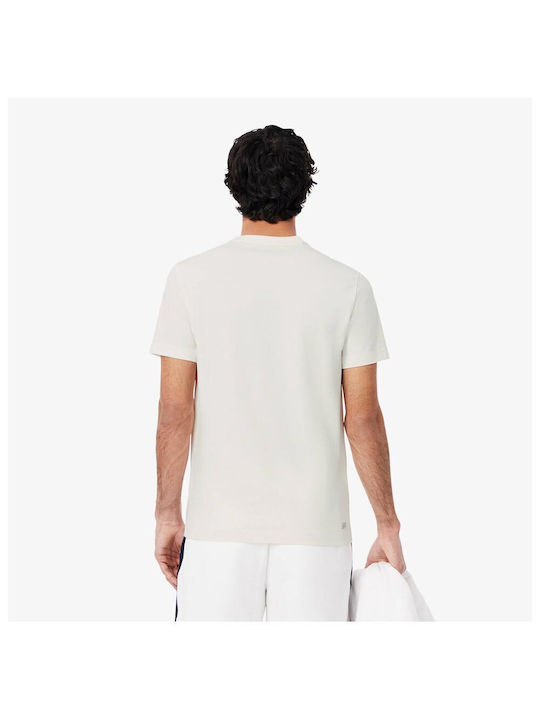 Lacoste T-shirt Εκρού