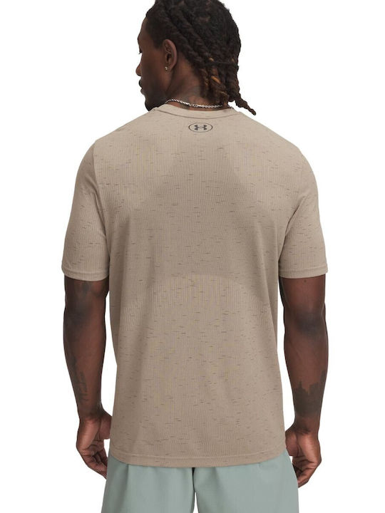 Under Armour Vanish Seamless T-shirt Beige