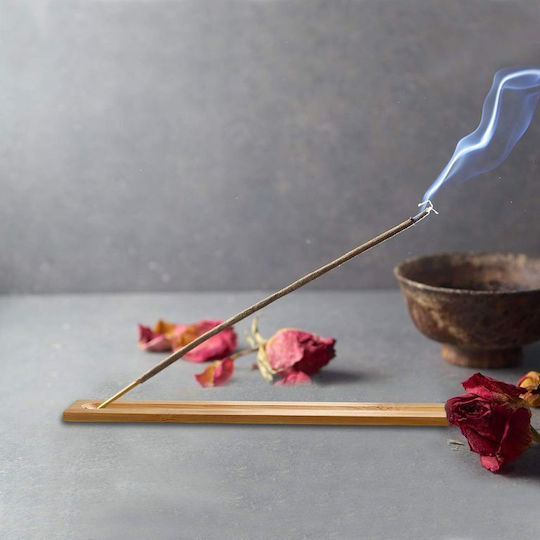Bamboo Natural Incense Holder 23cm