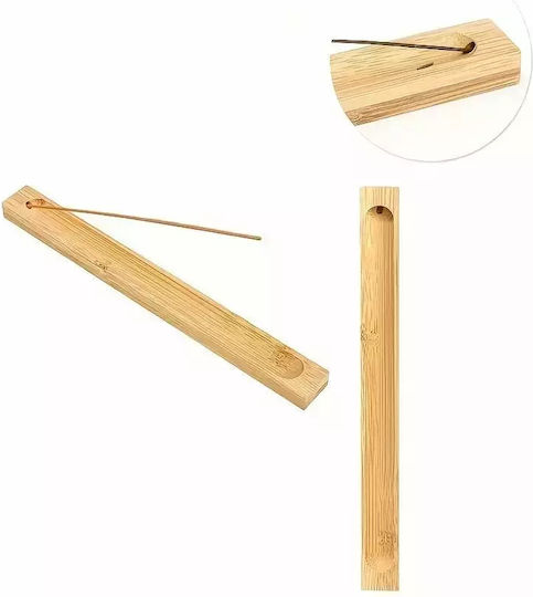 Bamboo Natural Incense Holder 23cm