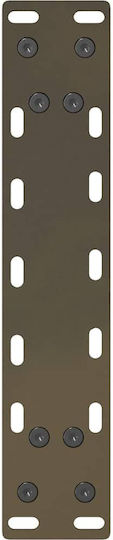 vidaXL Metallic Furniture Leg 2 Pieces Suitable for Table / Coffee Table 30x30x30cm Natural