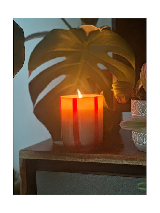 Maegen Aromatisches Kerze in Gefäß mit Orange Duft 280gr