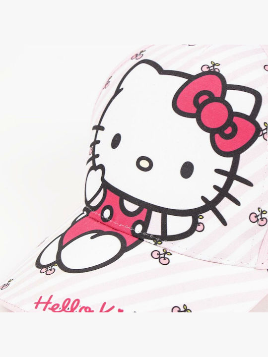 Hello Kitty Детско Шапка с козирка Текстил Розова