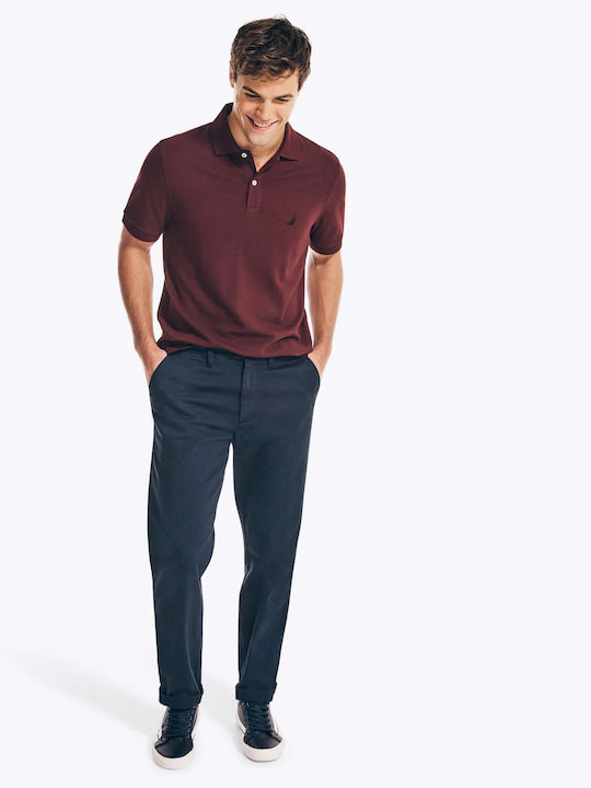 Polo T-shirt Μπορντό