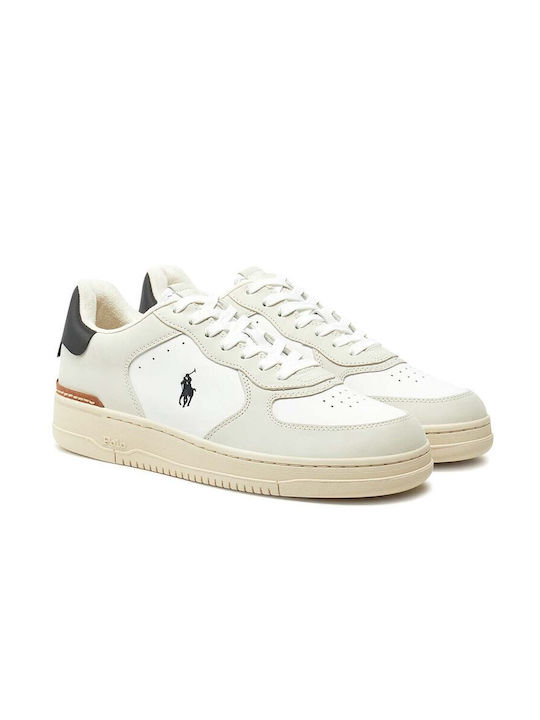 Ralph Lauren Unisex Sneakers White / Bianco / Black