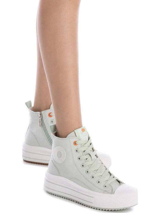 Flatforms Boots Aqua