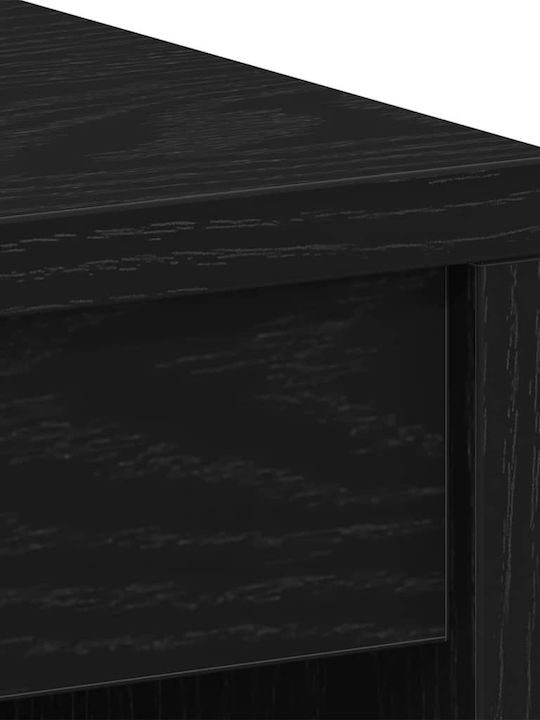 Schreibtisch Holz Black Oak 90x40x72cm