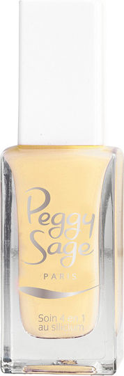 Peggy Sage 4 In 1 Nail Treatment Tinted with Vitamin with Brush Silicon 11ml