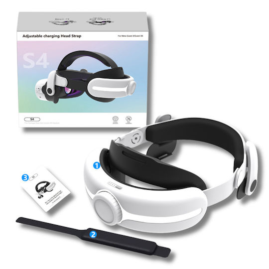 Head Halo Strap Battery 12000 Mah Meta Quest 3s & Quest 3