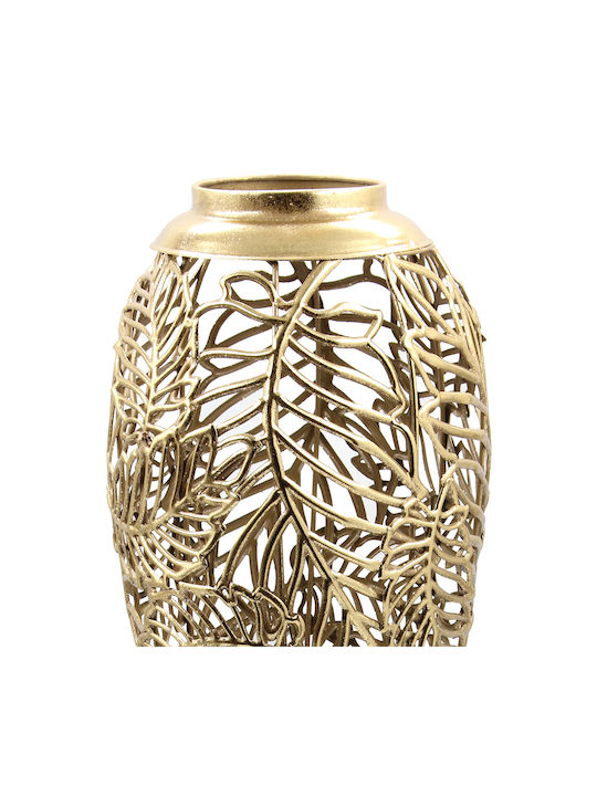 Keskor Decorative Vase Gold 22x22x60cm
