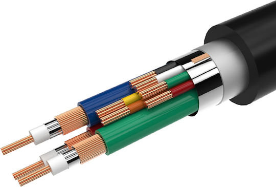 Unitek Кабел VGA мъжки - VGA мъжки Черен 5м (Y-C505)