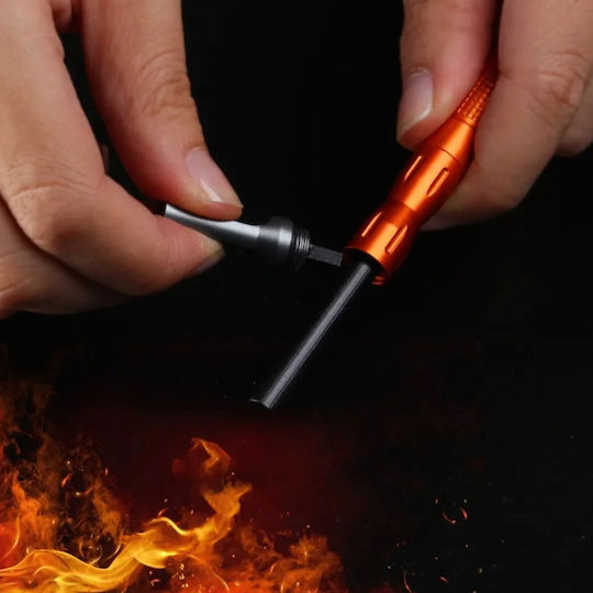 Aluminium Compact Fire Starter Green