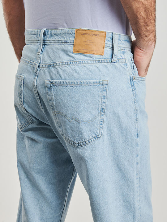 Men's Jeans Pants with Relaxed Fit Blue