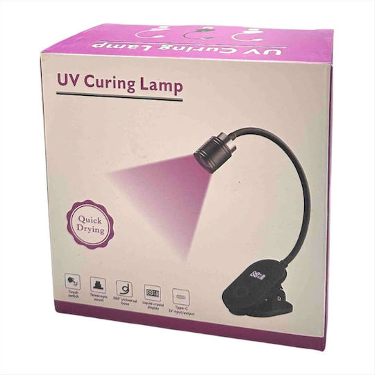 Mini Lampă pentru Uscare a Unghiilor LED Negru