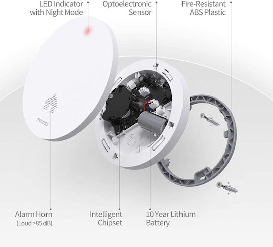 Meross Autonom Detector de fum