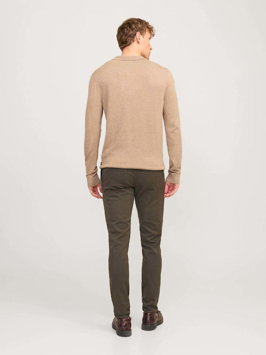 Παντελόνι Chino σε Slim Εφαρμογή Brown/Wren
