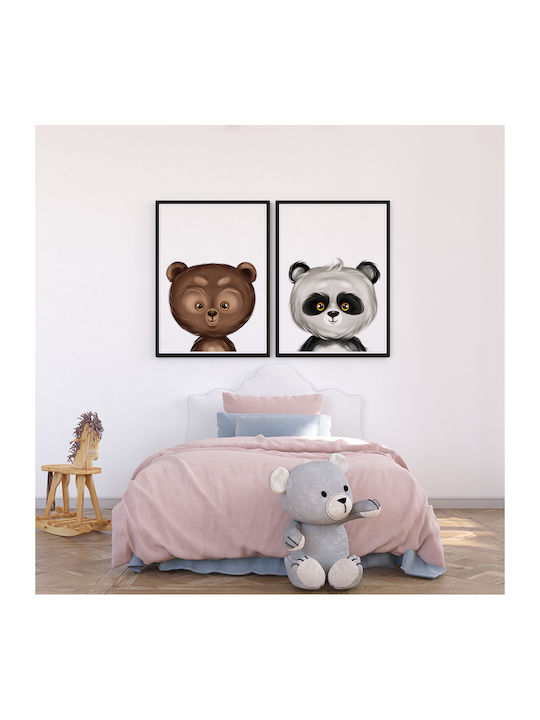 Детски Плакат Мече 40x30см