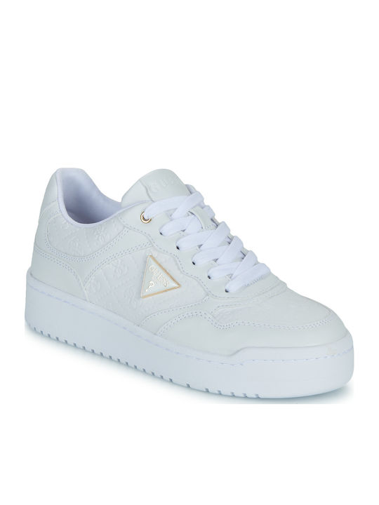 Guess Sneakers Λευκά