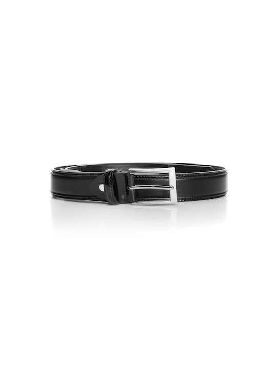 Valentino Bags Men's Leather Belt Black