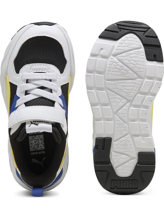 Trinity Lite AC+ PS Παιδικά Sneakers Ανατομικά με Σκρατς Μαύρα