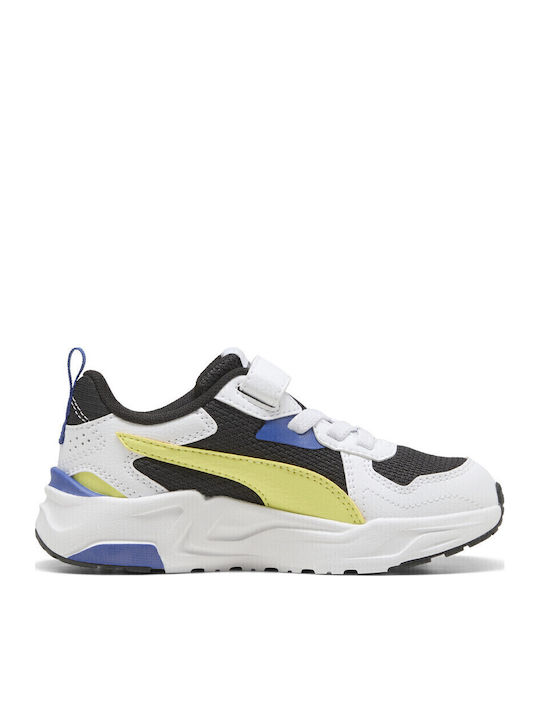 Trinity Lite AC+ PS Παιδικά Sneakers Ανατομικά με Σκρατς Μαύρα