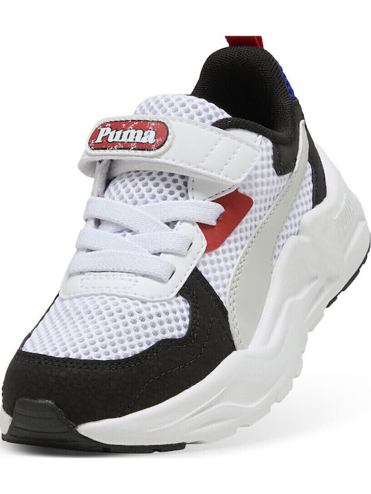 Trinity Lite Mid Παιδικά Sneakers Ανατομικά με Σκρατς Πολύχρωμα 400660-01