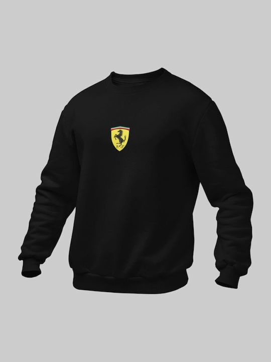 Fleece Kinder-Sweatshirt Black