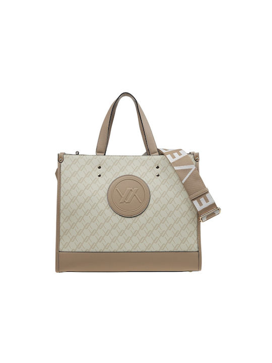 Verde Women's Bag Shoulder Beige