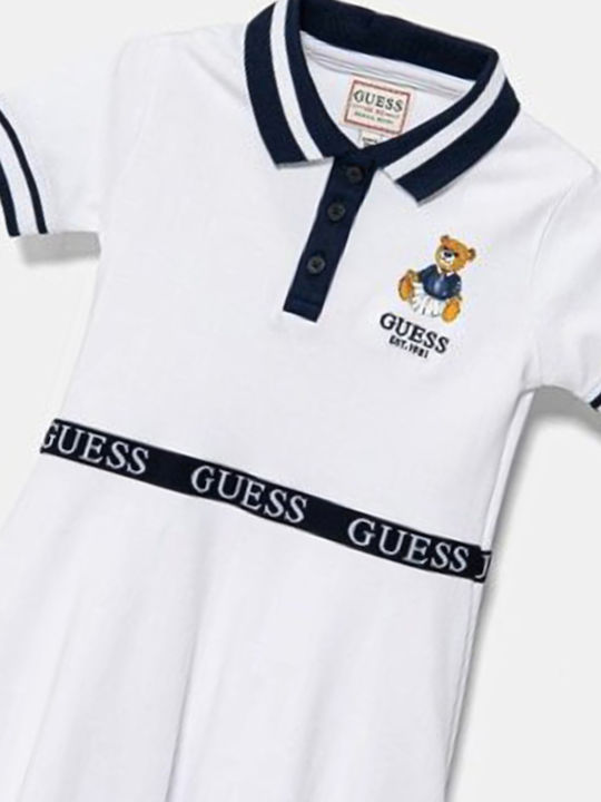 Guess Children's Dress White/Blue