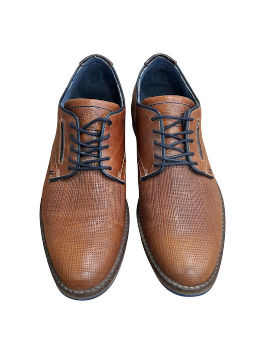 Men's Leather Casual Shoes Tabac Brown