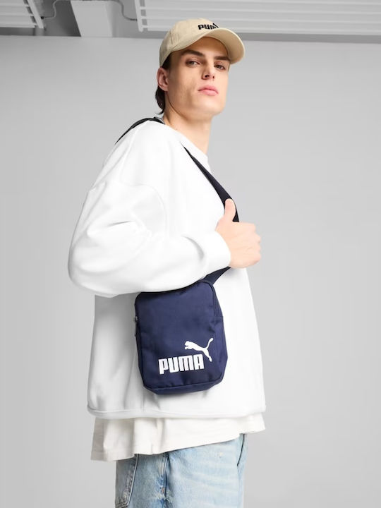 Portable Herrentasche Schulter / Crossbody Marineblau