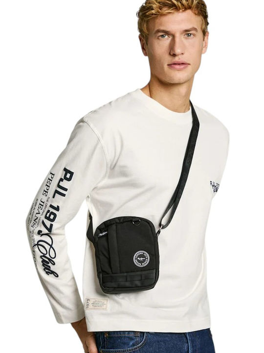 Keene Core Men's Shoulder Crossbody Bag Black