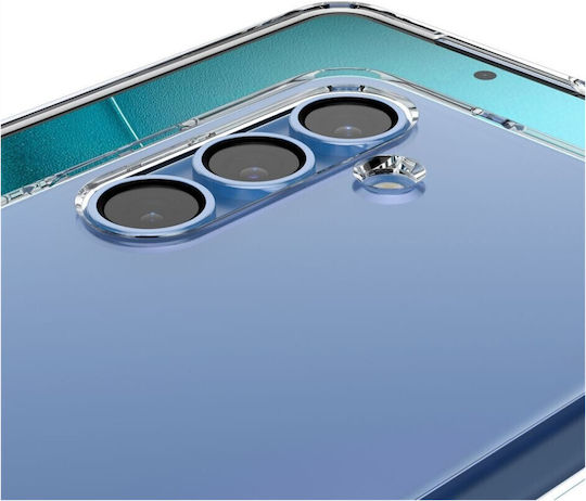 Spigen Liquid Crystal Umschlag Rückseite Silikon Transparent (Galaxy S25+)