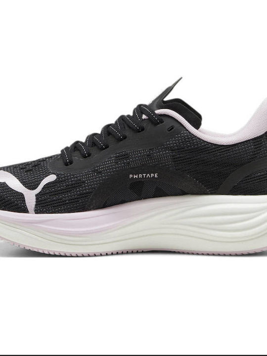 Puma Velocity Nitro 3 Γυναικεία Running Μαύρο / Λιλά - Μαύρο Λιλά