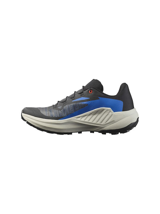 Genesis Sport Shoes Trail Running Black / French Blue / Cherry Tomato