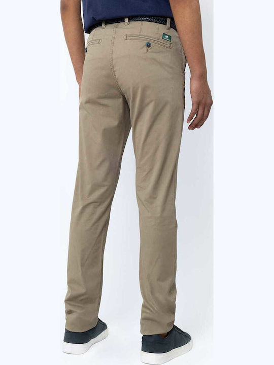 Hose Chino in Normaler Passform Dark Beige