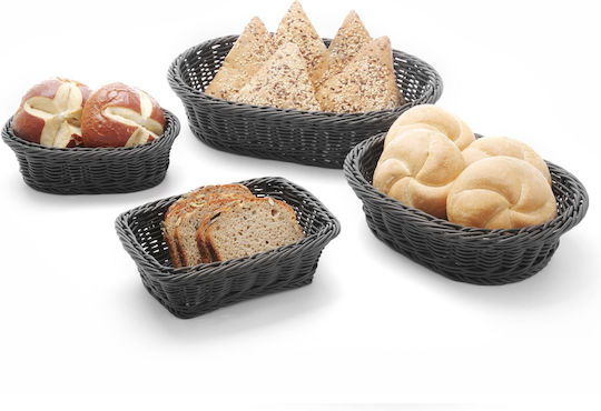 Hendi Bread Basket Black 19x13x6cm