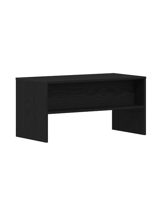 Έπιπλο Τηλεόρασης Μαύρη Βελανιδιά Μ80xΠ40xΥ40cm