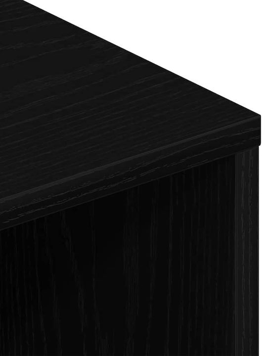 Έπιπλο Τηλεόρασης Μαύρη Βελανιδιά Μ80xΠ40xΥ40cm