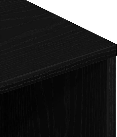 TV Stand Black Oak M80xD40xH40cm