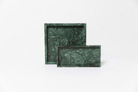 Design Is This Камък Поднос за сервиране в Зелен Цвят 30x15см 1бр