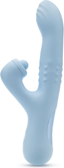 Blush Devin Vibrator Rabbit Blue