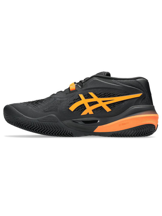 ASICS Tennisschuhe Tongelände Schwarz