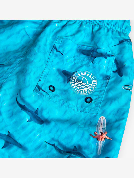 Boboli Kids Swimwear Swim Shorts Blue