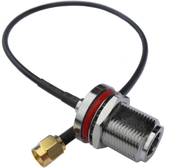 Ez-rpsmap2nb25 Rp-sma Stecker Männlich N-typ Buchse Einbau 24cm