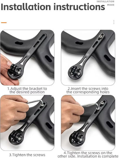 Suport universal din aluminiu pentru contor lumină Rockbros 29210031001