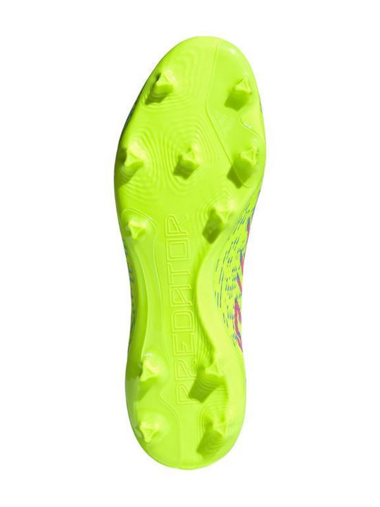 adidas Predator League Ποδοσφαιρικά Παπούτσια με Τάπες FG/MG Μπεζ