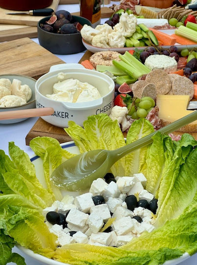 Maegen Σετ Ξύλινων Εργαλείων Σερβιρίσματος 2τμχ