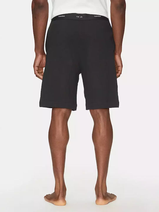 Calvin Klein Καλοκαιρινή Ανδρική Βερμούδα Πιτζάμας Μαύρο
